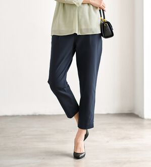 BELLUNA（ベルーナ）の「ツイルジャージー素材テーパードパンツ（テーパードパンツ）」｜詳細画像