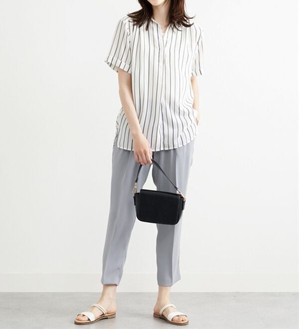 BELLUNA（ベルーナ）の「〈オフィス対応〉テーパードパンツ（テーパードパンツ）」｜詳細画像