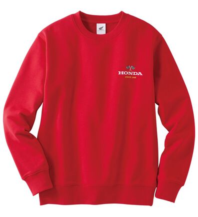 「＜ＨＯＮＤＡ＞さがら刺しゅうトレーナー（メンズトレーナー）」