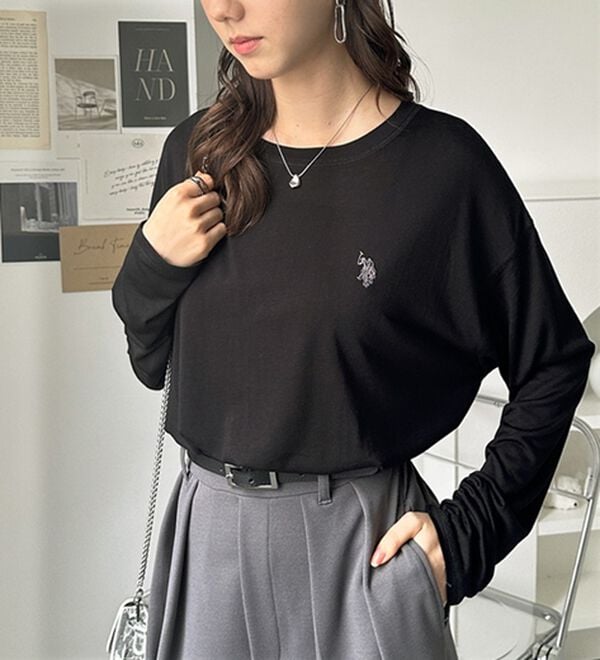 GeeRA（ジーラ）の「【Ｕ．Ｓ．ＰＯＬＯ　ＡＳＳＮ．】スラブシアーロンＴ（Tシャツ）」｜詳細画像
