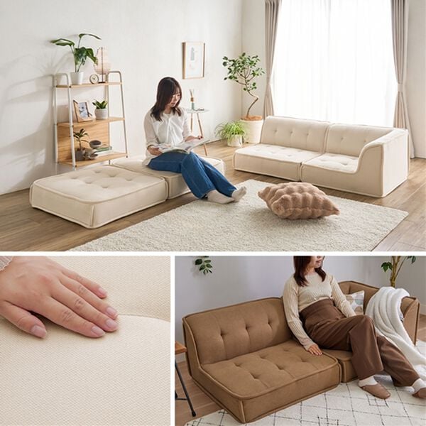 iellio（イエリオ）の「ボリュームフロアソファ（ソファ）」｜詳細画像