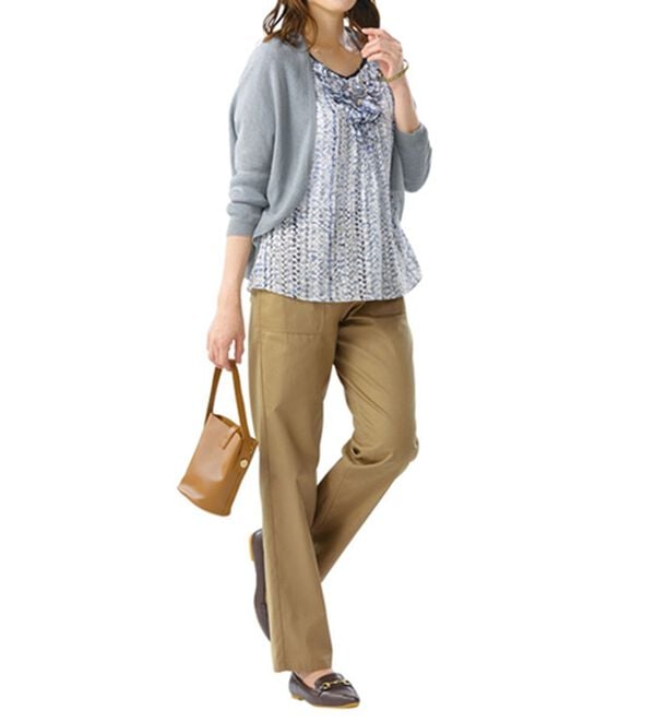 ルフラン（ルフラン）の「選べる！やわらか楽ちんパンツ（フルレングスパンツ）」｜詳細画像