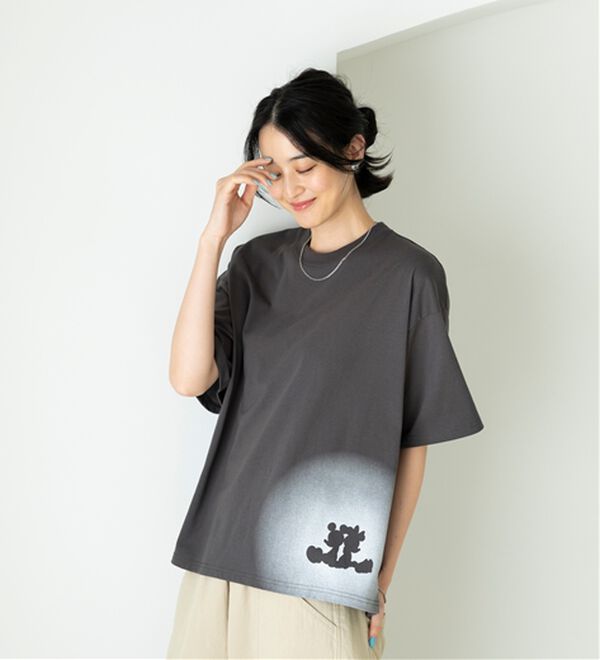 「＜Ｄｉｓｎｅｙ＞綿混素材ゆるっとＴシャツ（カットソー）」｜詳細画像