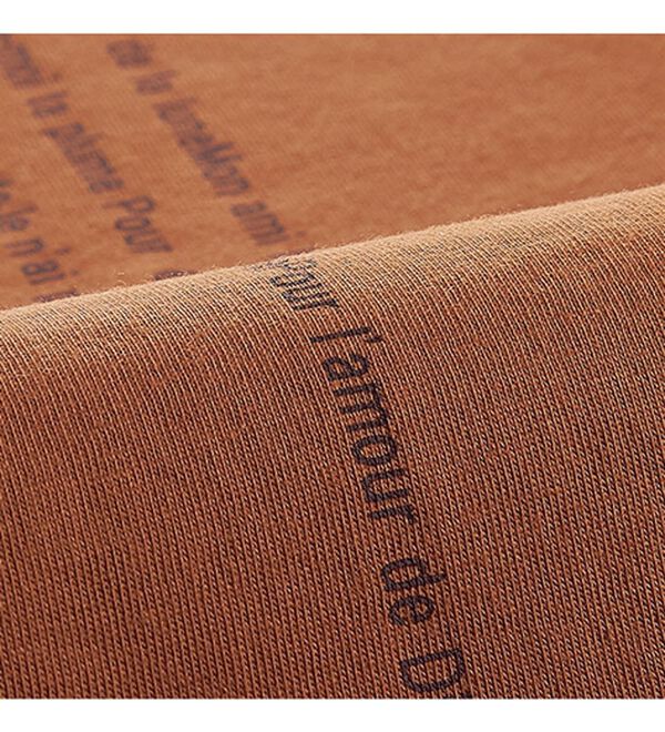 BELLUNA（ベルーナ）の「綿１００％ポケットデザインロゴプリントチュニック（チュニック）」｜詳細画像