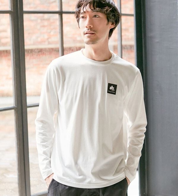 「＜ロゴス＞ＢＯＸプリントロンＴ（メンズカットソー）」｜詳細画像