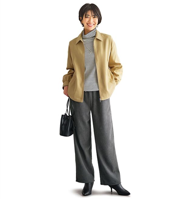 BELLUNA（ベルーナ）の「【Ｗｏｏｌｉｓｈ】ステンカラージャケット（その他ジャケット）」｜詳細画像