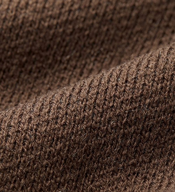 「＜ザ　ショップ　ティーケー＞ロゴジャカードハーフジップニット（メンズニット・セーター）」｜詳細画像