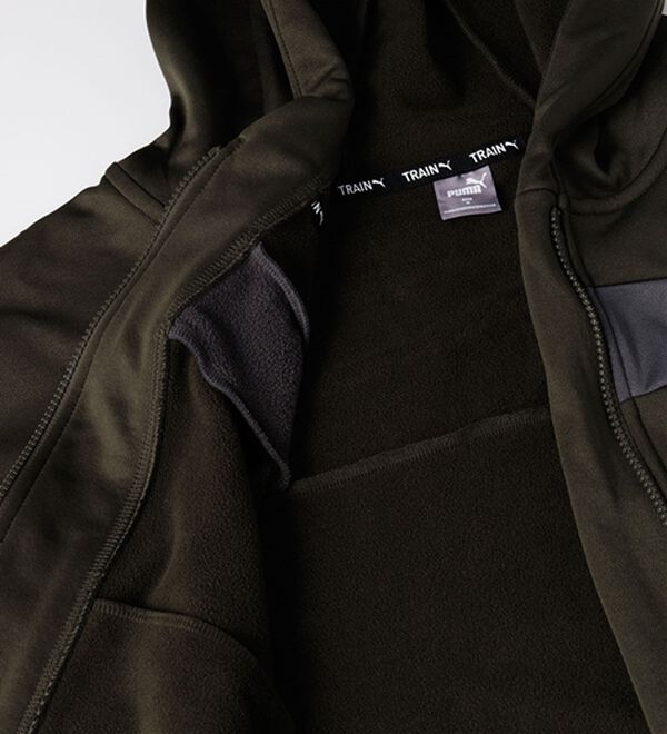 RANAN（ラナン）の「＜ｐｕｍａ＞ワンライン　フリースフーディ（ハーフコート）」｜詳細画像