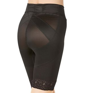 LAVIENNE（ラヴィエンヌ）の「芦屋美整体骨盤スリムスタイルショーツ（ガードル）」｜ブラック