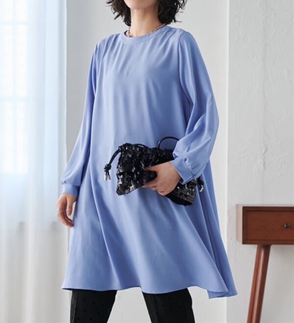 RANAN（ラナン）の「２ＷＡＹボタン使いフレアーブラウス（ブラウス）」｜詳細画像