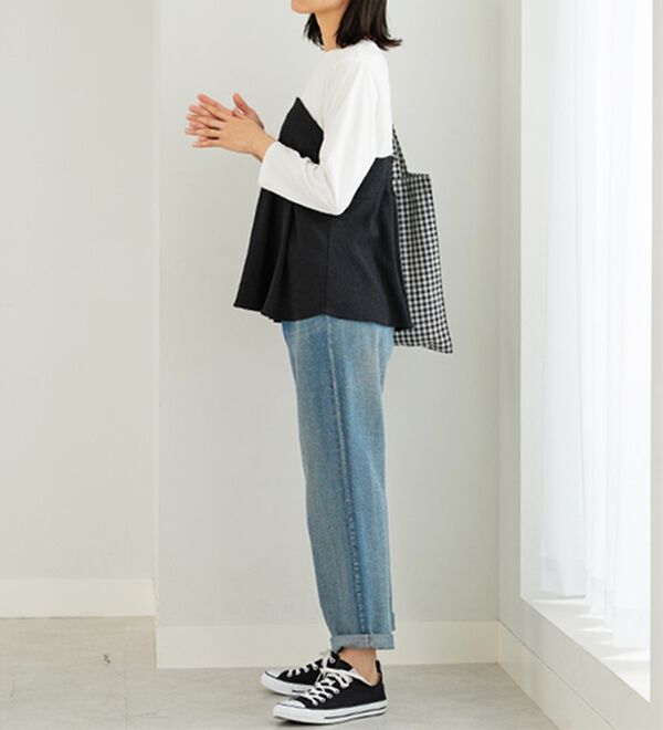 BELLUNA（ベルーナ）の「ビスチェ風ドッキングチュニック（チュニック）」｜詳細画像