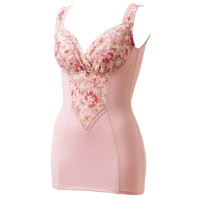 LAVIENNE（ラヴィエンヌ）の「ときめくフラワーレースボディシェイパー（ボディスーツ・シェイパー）」