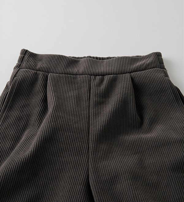 RANAN（ラナン）の「あったか裏ベロアニットコールフレアパンツ（フルレングスパンツ）」｜詳細画像