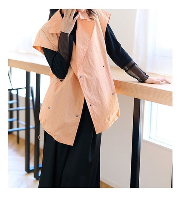 RANAN（ラナン）の「２ＷＡＹナイロントレンチコート（ハーフコート）」｜詳細画像