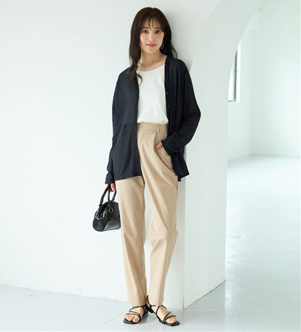 BELLUNA（ベルーナ）の「持ち運びに便利！ＵＶ対策シアーカーディガン（その他カーディガン）」｜詳細画像