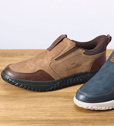 「＜ゴールデンベア＞脱ぎ履き簡単５Ｅカジュアルシューズ（メンズスニーカー）」