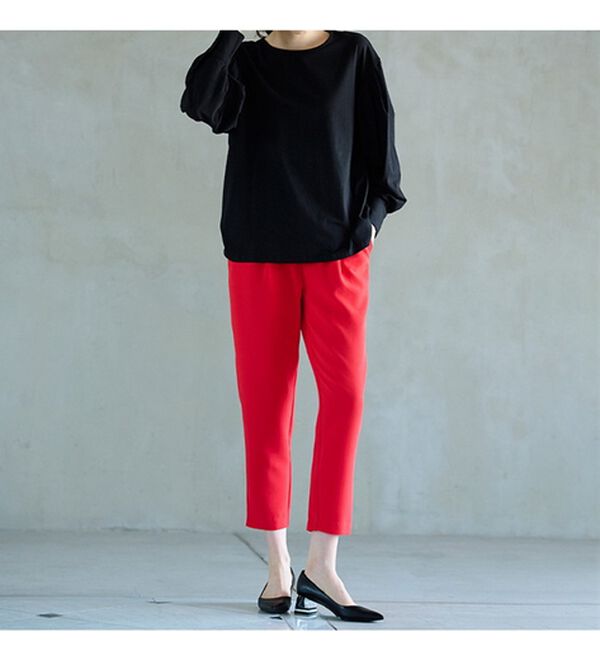 RANAN（ラナン）の「タックスリーブカットソープルオーバー（カットソー）」｜詳細画像