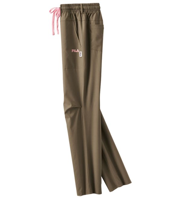 BELLUNA（ベルーナ）の「【２本組】＜ＦＩＬＡ＞ヒンヤリ！はっ水ストレッチパンツ（フルレングスパンツ）」｜詳細画像