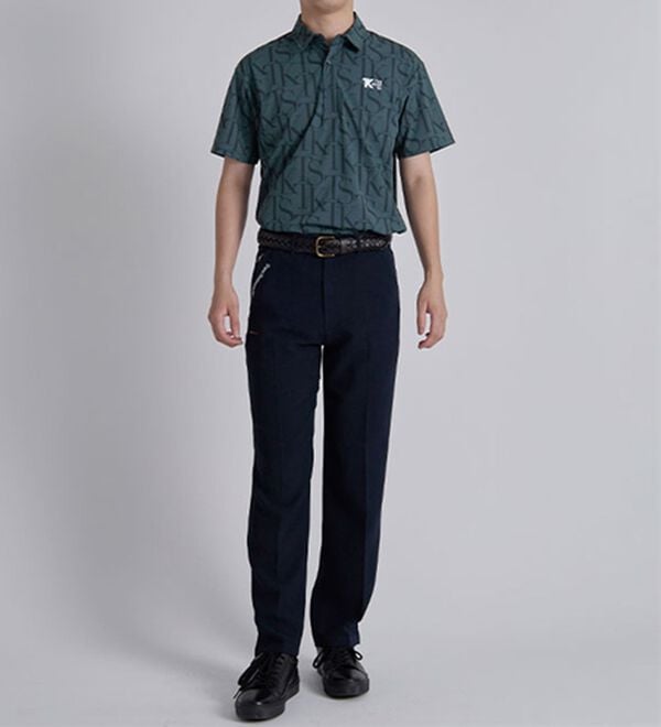 「＜ザ　ショップ　ティーケー＞接触冷感デザインポロシャツ（メンズポロシャツ）」｜詳細画像