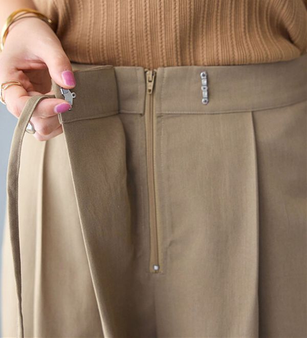 alotta（アロッタ）の「ラップリボンスラックス（フルレングスパンツ）」｜詳細画像