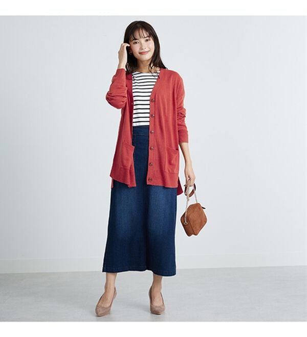 BELLUNA（ベルーナ）の「ふんわりカシミヤタッチニットカーディガン（ニットカーディガン）」｜詳細画像