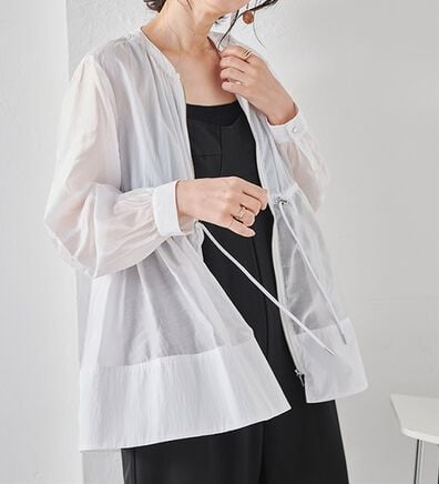 RANAN（ラナン）の「シアー切替ブルゾン（ブルゾン）」