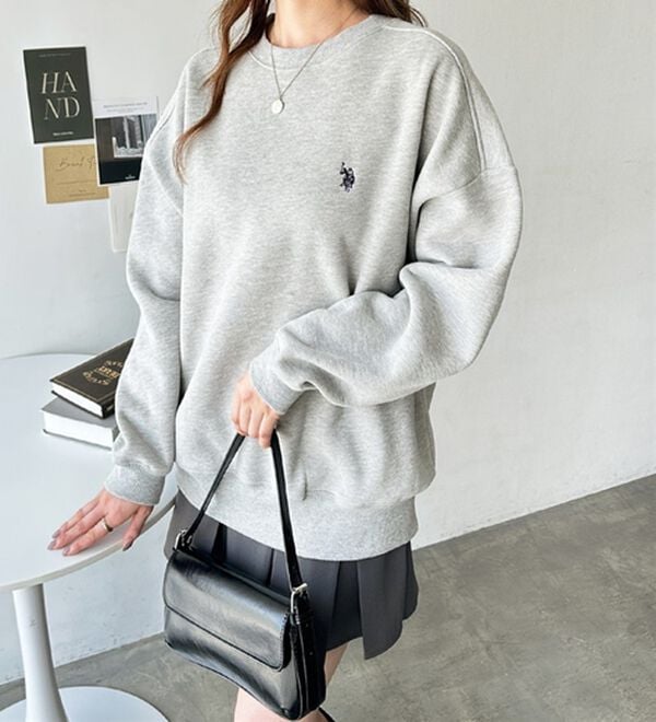 GeeRA（ジーラ）の「【U.S. POLO ASSN.】表ピーチ裏起毛スウェット（トレーナー・スウェット）」｜詳細画像