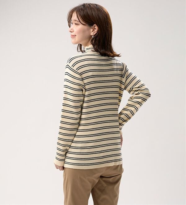 ルフラン（ルフラン）の「重ね着にぴったり！ミセスの為のリブニット（ニット・セーター）」｜詳細画像