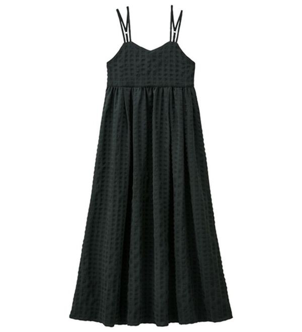 RANAN（ラナン）の「ポコポコ素材フレアーキャミワンピース（その他ワンピース）」｜詳細画像