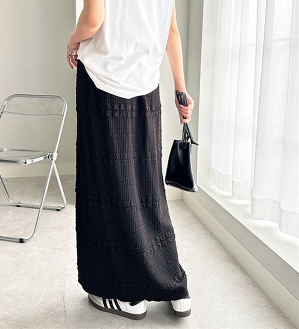 GeeRA（ジーラ）の「フロントジップカットスカート（ミニスカート）」｜詳細画像