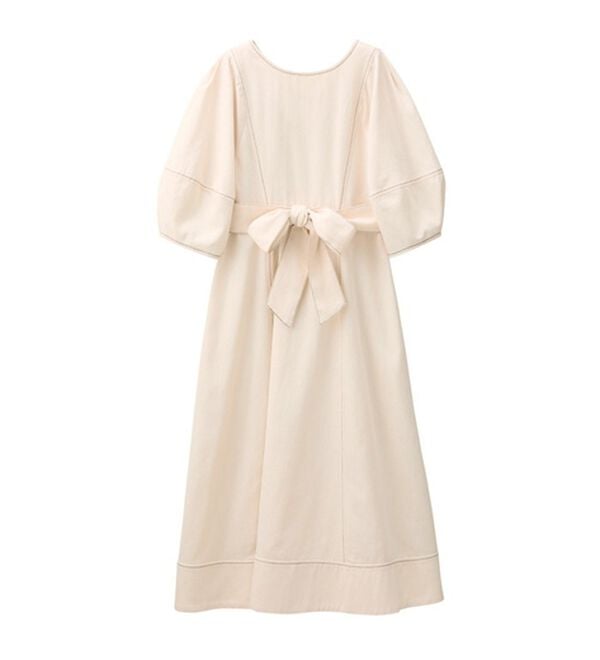 GeeRA（ジーラ）の「前後２ＷＡＹランタンスリーブフレアーワンピース（その他ワンピース）」｜詳細画像