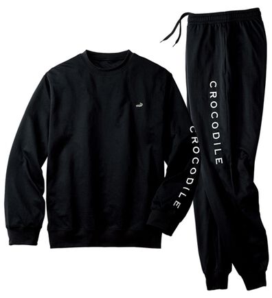 「＜クロコダイル＞リカバリーウェア上下セット（メンズルームウェア）」