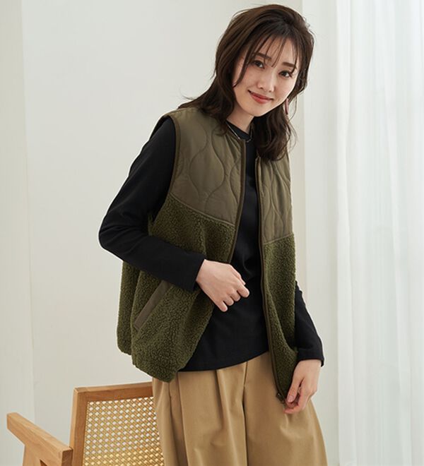 BELLUNA（ベルーナ）の「《ＨｕｇＲｅａｍコットン》オーガニックコットン１００％プルオーバー（Tシャツ）」｜詳細画像