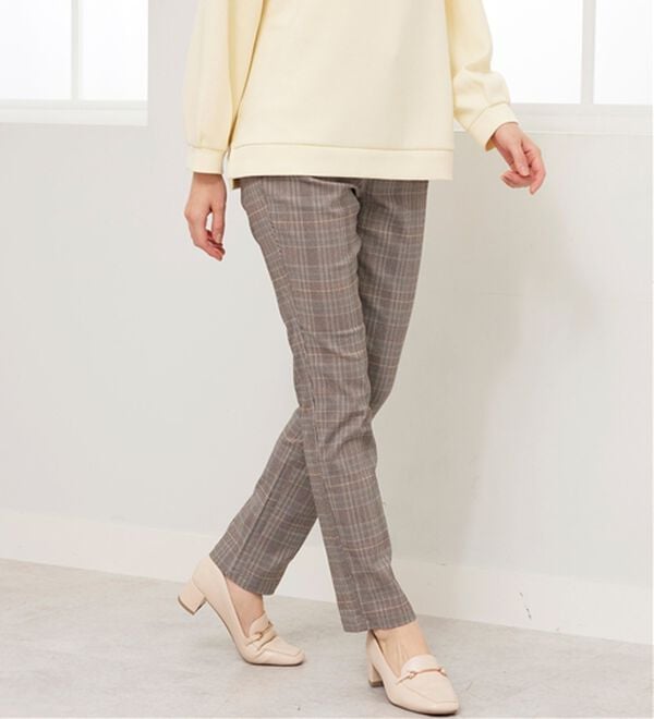 BELLUNA（ベルーナ）の「ウルトラ美脚！ストレッチパンツ（フルレングスパンツ）」｜詳細画像