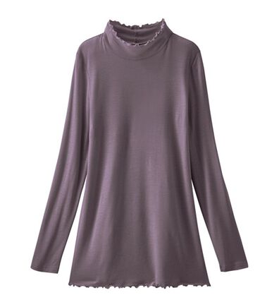 「チクチクしにくいウール入りメロウ衿インナー（肌着・インナーウェア）」