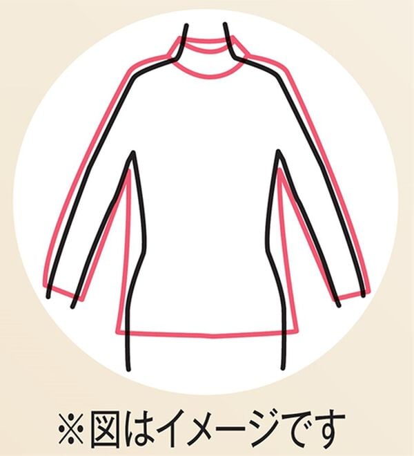 ルフラン（ルフラン）の「重ね着にぴったり！ミセスの為のリブニット（ニット・セーター）」｜詳細画像