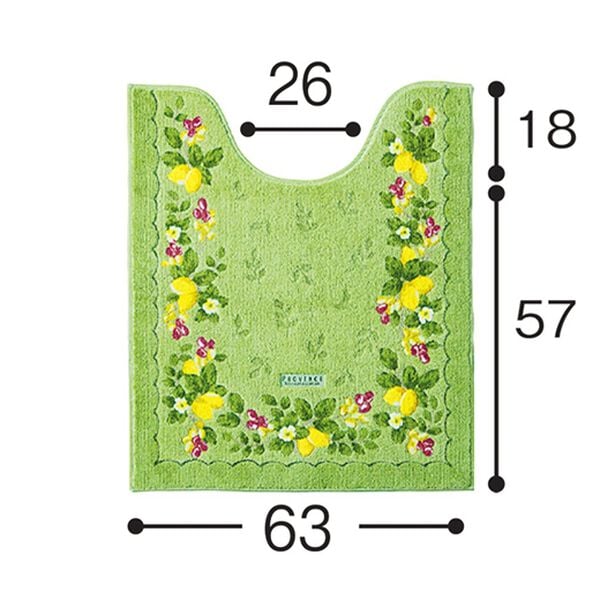 「プロヴァンスシェルトイレマットシリーズ（トイレマット）」｜詳細画像