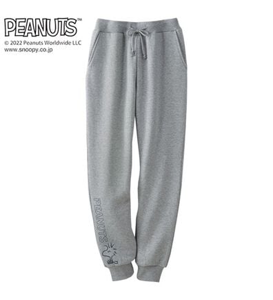 LAVIENNE（ラヴィエンヌ）の「スヌーピー裏起毛ボトムス（その他パンツ）」