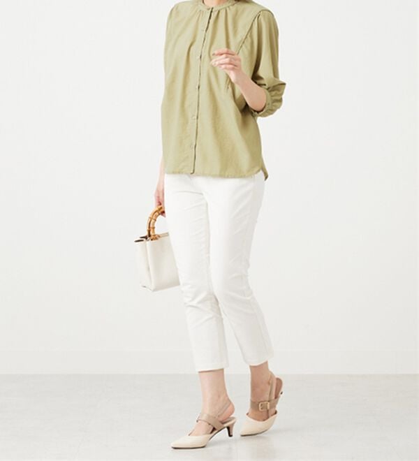 BELLUNA（ベルーナ）の「袖切替ドルマンデザインブラウス（ブラウス）」｜詳細画像