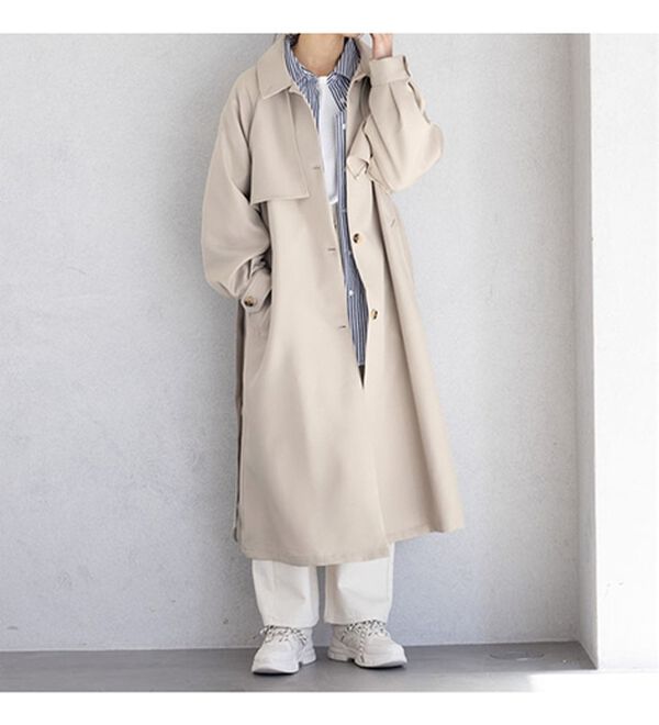 2WAYカラーボリュームスリーブコート - ベルーナ【公式】