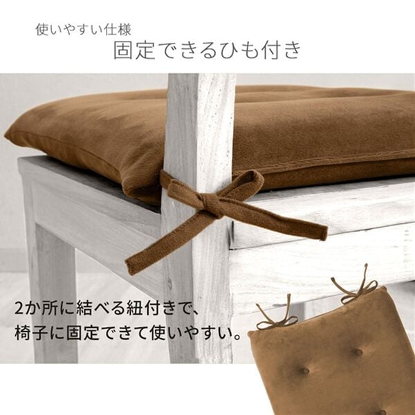 iellio（イエリオ）の「とろけるマイクロシートクッション２枚組＜抗菌防臭機能付＞（クッション・クッションカバー）」｜詳細画像