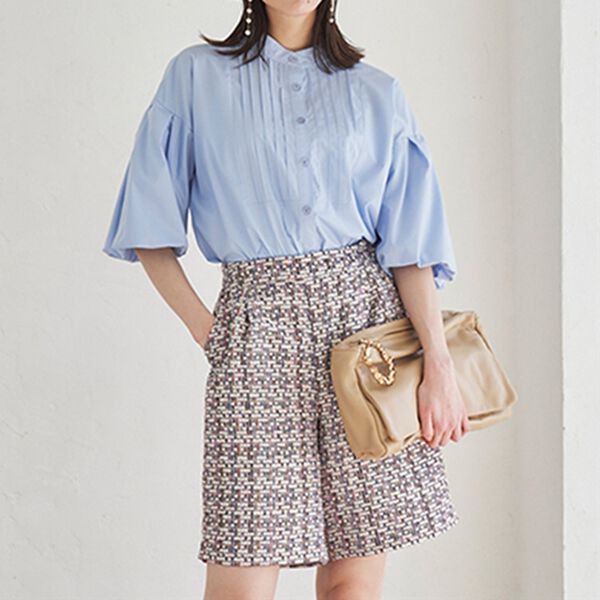 RANAN（ラナン）の「サマーツイードショートパンツ（その他パンツ）」｜詳細画像