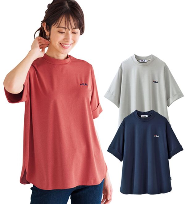 BELLUNA（ベルーナ）の「【３枚組】＜ＦＩＬＡ＞スポーティＴシャツ（Tシャツ）」｜3枚組