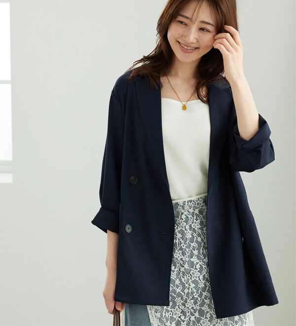 BELLUNA（ベルーナ）の「ダブルテーラードジャケット（その他ジャケット）」｜詳細画像