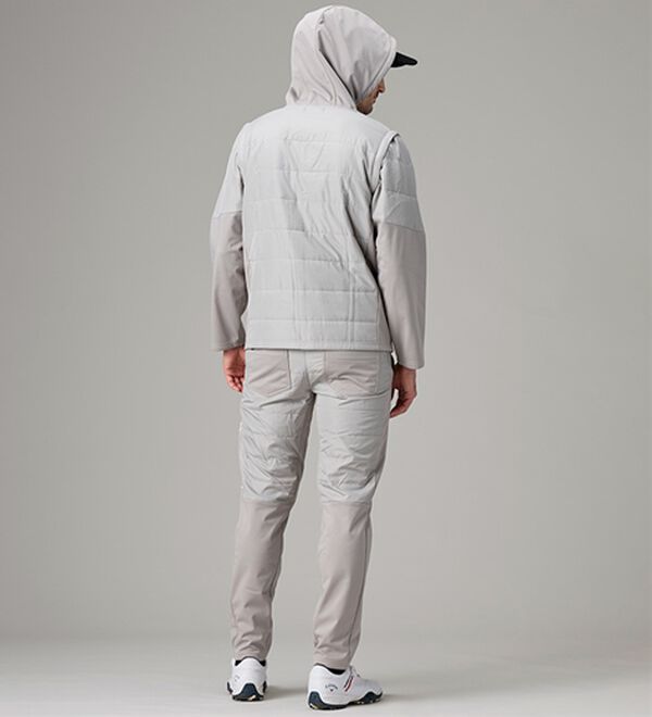 「＜クロコダイル＞アクティブヒート防風ストレッチスーツ（メンズスポーツウェア（トップス））」｜詳細画像