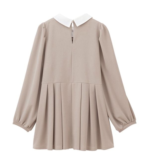 GeeRA（ジーラ）の「【２点セット】２ＷＡＹプリーツ切替ブラウスセットアップ（ブラウススーツ）」｜詳細画像