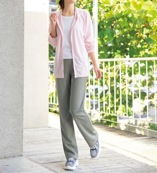 ルフラン（ルフラン）の「【３本組】そのままお出かけジャージパンツ（その他パンツ）」｜詳細画像