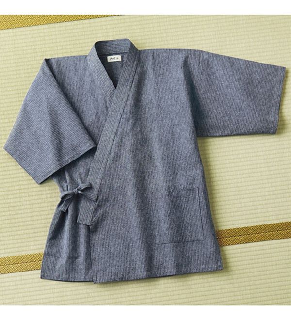 「久留米透かし織作務衣（メンズ和装・浴衣・和装グッズ）」｜詳細画像