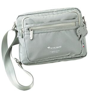 BELLUNA（ベルーナ）の「＜ルコックスポルティフ＞多収納ショルダー（ショルダーバッグ）」｜ライトグレー