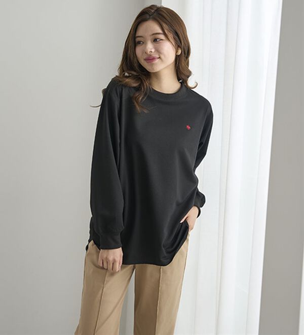 BELLUNA（ベルーナ）の「【ＰＯＬＯ　ＢＣＳ】ミニ裏毛素材デザイントップス（カットソー）」｜詳細画像